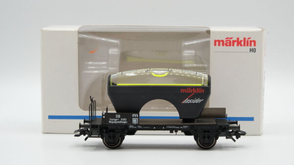 Märklin H0 46582 5-Jahre Insider-Mitgliedschaft Flachwagen mit Wasserwage der DB