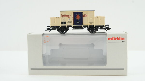 Märklin H0 46074 Gerätewagen Dallmayr Kaffee (Bahndienstwagen)  München der K.Bay.Sts.B. Insider Jahreswagen 2002