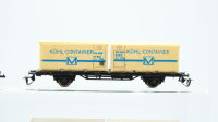 BTTB TT Konvolut Güterwagen 4 x Containerwagen 2 Container, Behältertragwagen 4 Behälter DR