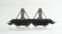 Fleischmann H0 Konvolut Kranwagen Kranschutzwagen Wagen mit Zubehör DB