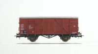 Roco H0 Konvolut Niederbordwagen mit Bremserhaus Niederbordwagen Gedeckte Güterwagen DB