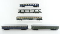 Märklin H0 Konvolut Personenwagen 1.Kl. blau...