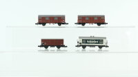 Minitrix N Konvolut Gedeckte Güterwagen...