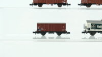 Minitrix N Konvolut Gedeckte Güterwagen Kühlwagen "Gatzweilers" DB