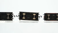 Minitrix N Konvolut Niederbordwagen Klappdeckelwagen mit Bremserhaus Gedeckter Güterwagen mit Bremserhaus Hochbordwagen mit Bremserhaus Gedeckter Güterwagen DR/K.Bay.Sts.B.