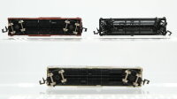 Atlas/u.a. N Konvolut Boxcar "Swifts Premium" Viehtransportwagen "N.P. 80259" Kesselwagen "Exxon" USA