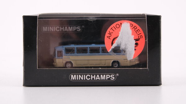 Minichamps N 169035181 Mercedes-Benz O302 Bus blau/creme