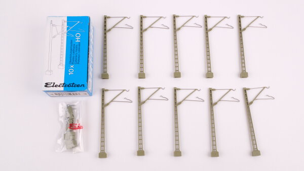 Electrotren H0 244 10x Oberleitungsmasten