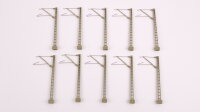 Electrotren H0 244 10x Oberleitungsmasten
