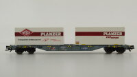 Roco H0 66659 Containertragwagen der SBBM GB/Planzer SBB