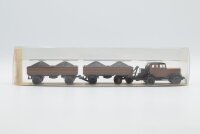 Wiking H0 3500 Hanomag ST 100 mit zwei...