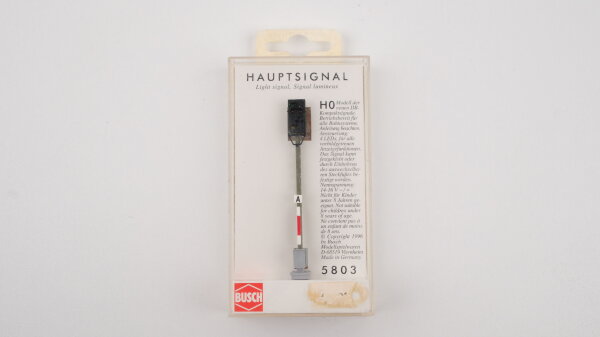 Busch H0 5803 Hauptsignal (in Acrylbox)