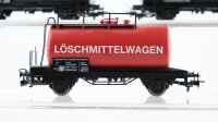 Märklin H0 Konvolut Kesselwagen "Milchtransport/Löschmittelwagen/Miniatur Wunderland" Braunkohlestaubwagen DB