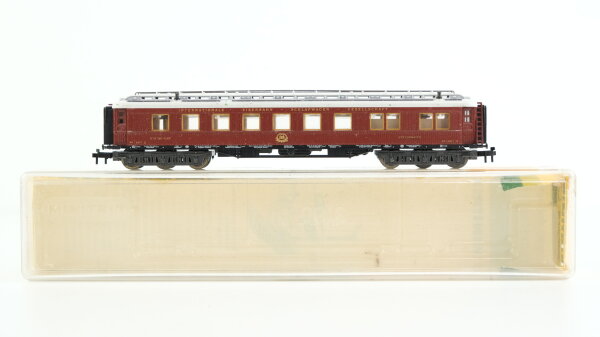 Minitrix  N 51 3180 00 Schlafwagen WL6ü 1000A CIWL