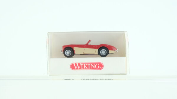 Wiking H0 8160523 Austin Healey 3000 rot/beige