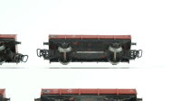 Märklin H0 Konvolut Niederbordwagen DB (ein Wagen mit Schienenreiniger)