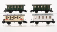 Märklin H0 Konvolut Personenwagen grün...