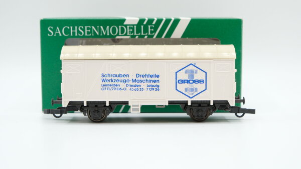 Sachsenmodelle H0 18524 gedeckter Güterwagen Werbewagen GROSS