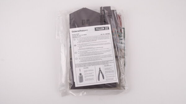 Faller H0 190448/1 Güterschuppen (in Folienbeutel)