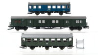 Roco H0 Konvolut Personenwagen Wohnschlafwagen 3-achsig...