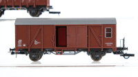 Roco H0 Konvolut Niederbordwagen Gedeckte Güterwagen Hochbordwagen DB
