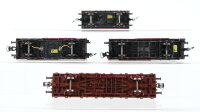 Roco H0 Konvolut Niederbordwagen Gedeckte Güterwagen Hochbordwagen DB