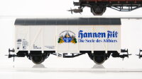 Liliput H0 Konvolut Kühlwagen "Hannen Alt" Viehtransportwagen DB
