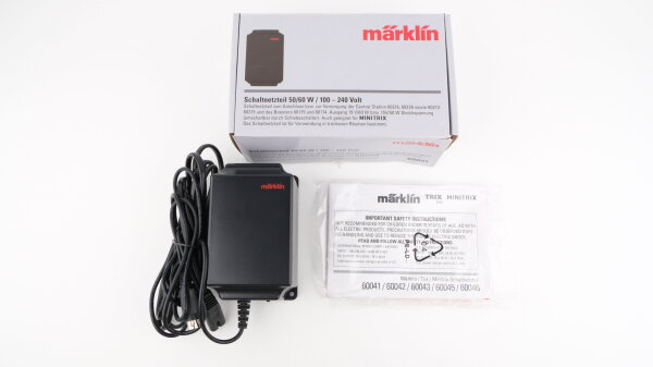 Märklin 60041 Schaltnetzteil 50/60 W / 100-240 Volt (mit OVP & Anleitung)