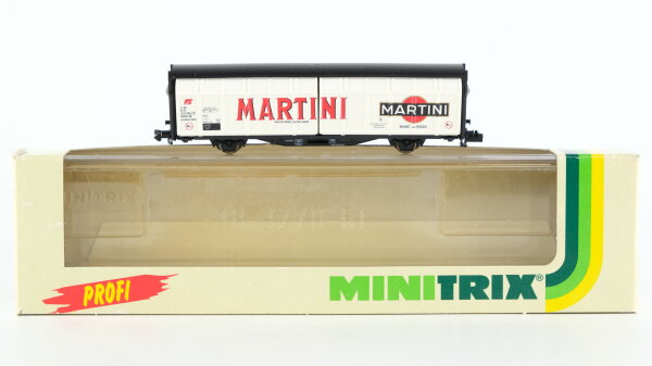 Minitrix N 13968 Schiebewandwagen Martini FS