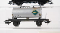 Märklin H0 Konvolut Kesselwagen "AGA Shell Wacker Esso Aral" DB