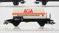 Märklin H0 Konvolut Kesselwagen "AGA Shell Wacker Esso Aral" DB