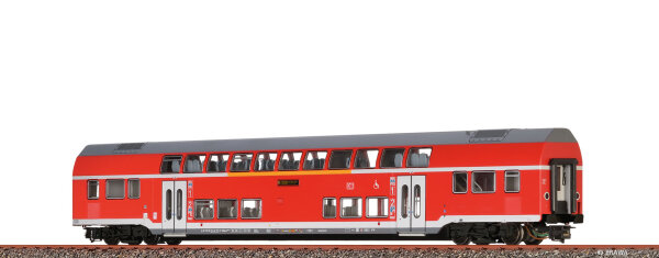 Brawa H0 44589 TWINDEXX Vario® Doppelstock-Mittelwagen 1./2. Kl. DB AG (Nürnberg Hbf)