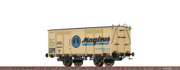 Brawa H0 48048 Gedeckter Güterwagen Gw "Magirus" DRG