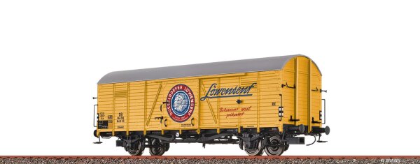 Brawa H0 51177 Gedeckter Güterwagen Glr22 "Löwensenf" DB