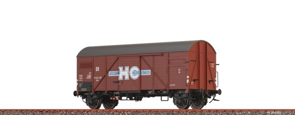 Brawa H0 51185 Gedeckter Güterwagen Gms "HO Handelsorganisation" DR