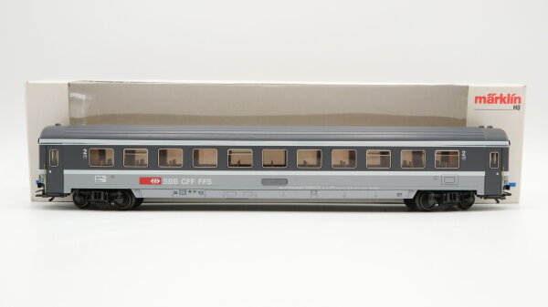 Märklin H0 4366 Reisezugwagen EUROCITY 2.KL Bpm der SBB