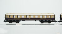 Arnold N Konvolut "Rheingold" Speisewagen Personenwagen Packwagen DR (ein Puffer abgebrochen)