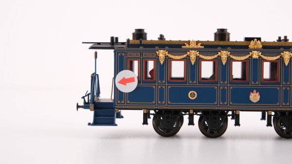 Märklin H0 2880 Der König-Ludwig-Zug Teil 3 Haupt-Salonwagen