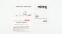Märklin H0 3322 E-Lok BR 194 112-9 DB Wechselstrom (vermutlich verharzt)