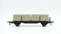 Fleischmann H0 1473 EB Container-Tragwagen 015 204 DB