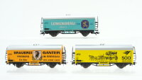 Roco H0 Konvolut Güterwagen Kühlwagen Brauerei...