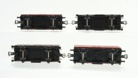 Märklin H0 Konvolut Gedeckter Güterwagen Postwagen Kühlwagen "Lagnese Fosters Lager" Containertragewagen "Hamburg" Gedeckter Güterwagen "Messerschmitt Kabinenroller KR 175" DB/SJ/u.a. (teilw. in EVP)