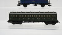 Liliput H0 Konvolut Personenwagen Abteilwagen 3.Kl., Donnerbüchse blau/weiß 2.Kl. ÖBB,u.a.
