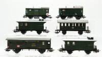 Märklin/Fleischmann H0 Konvolut Personenwagen Packwagen Personenzugbegleitwagen DB/Länderbahn