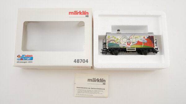 Märklin H0 48704 Kühlwagen Bugs Bunny Ichqrs 1.FC märklin Jahreswagen 2004