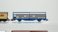 Minitrix N Konvolut Seitenwandschiebewagen "Railship" Schwenkdachwagen "kabafit Minitrix" DB