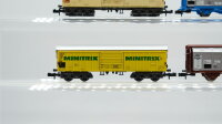 Minitrix N Konvolut Seitenwandschiebewagen "Railship" Schwenkdachwagen "kabafit Minitrix" DB