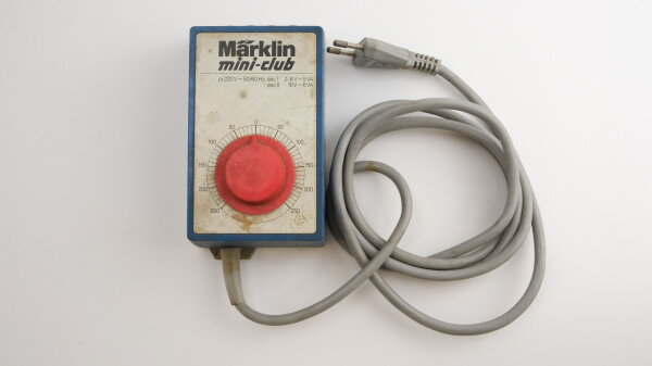 Märklin 37670 Transformator 5VA/6VA (mit Gebrauchsspuren/verschmutzt)