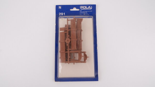 Pola N 291 Fabrikmauer mit Toren