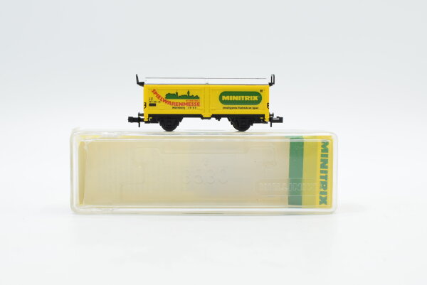 Minitrix N 51 3530 83 Schiebewandwagen Spielwarenmesse Nürnberg 1983 DB